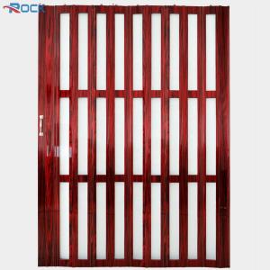 China Dirt Resistance PVC Accordion Doors Heat Insulation PVC Balcony Doors supplier