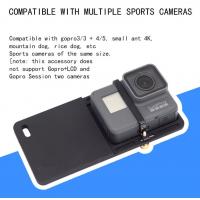For GoPro 6/5/4/3 Zhiyun Smooth-Q 3 III DJI Osmo Mobile Feiyu Vimble C Mount Plate for Xiaomi Yi 4K Action Camera