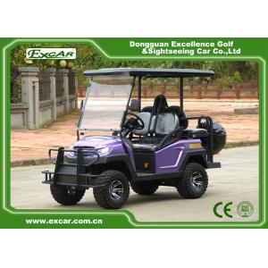 China 4 Wheel Electric Hunting Carts Fuel Type Hunting Buggy Car 275AH Controller supplier