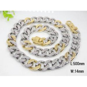 China stainless steel chain necklece for men supplier