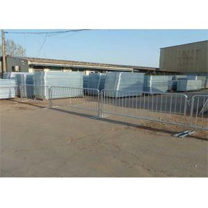 8 8.5 Feet Metal Crowd Control Barriers PVC Coated Surface