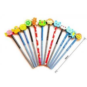 China Number 2 Personalized Colored Pencils With Eraser For kids supplier