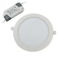 China Warm White Round LED Panel Lights , 12 W Round Led Ceiling Panel Light on sale