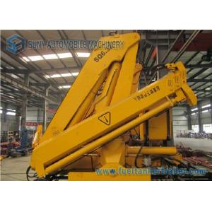 China Large XCMG / SUNY 6.3 Ton Truck Mounted Crane With Folding Arm supplier