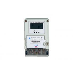 China Anti Aging Properties Single Phase Electric Meter , Infrared Kwh Meter 1 Phase supplier