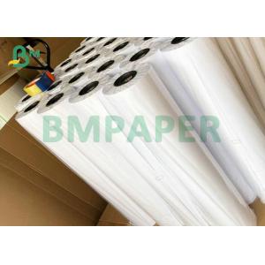 China 80g Engineer Drawing Paper CAD Plotter Paper 3'' 150m Carton Packing supplier