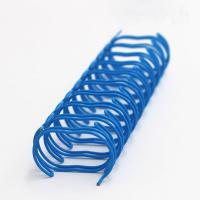 China Twin Loop Wire O Ring Book Metal Binding Coil 0.8mm Thick on sale