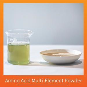 Multi Element N6 Amino Acid Chelated Powder / Liquid Fertilizer 65072-01-7