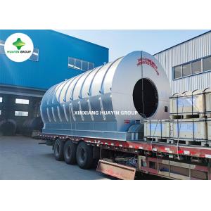 30 Ton Tire Pyrolysis Plant Waste To Energy Pyrolysis Machine Fuel Oil