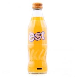 OEM Low Fat 300ml Orange Flavor Carbonated Drink Bottling 18 Months Shelf Life