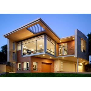 China DeepBlue Luxury Prefabricated Steel Frame House Prefab Modern Villa with Large Windows Design supplier