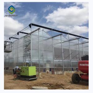 3.0m 6.0m Pc Sheet Polycarbonate Greenhouses UV Protection