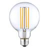 4W G125 E26 LED Sapphire Filament Global Bulb for Manual Button and Dimming Support