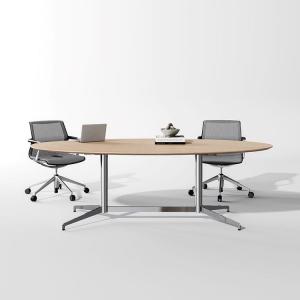 70.8 Incn Office Conference Table 4 Person Oval Boardroom Table