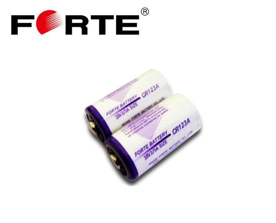 Forte Disposable CR123A LiMnO2 Battery 3.0V 1400mAh For Gas Water Meter