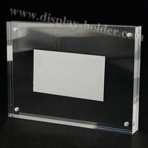 China Magnet acrylic picture frame in several sizes supplier