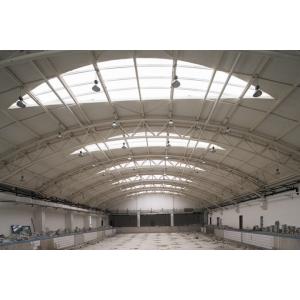 China Q235 Q345 Pipe Truss Large Industrial Steel Buildings Fabrication For Stations supplier