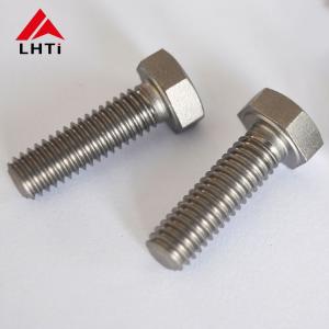 China DIN 933 M14 Gr2 Hex Head Titanium Bolts Nuts CNC Machined supplier