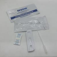 China High Sensitivity One Step Rapid Test Kit Aids / Hiv 1/2 Antibody Whole Blood Infection Oem Packaging on sale