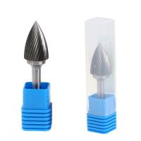 China Double Flat Bottom Silver Welding Flutes Tungsten Carbide Rotary File Burr on sale