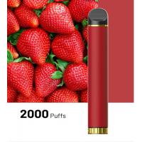 China Low Nicotine Vapor Disposable Vape Pen Fruit Flavor 2000 Puffs on sale