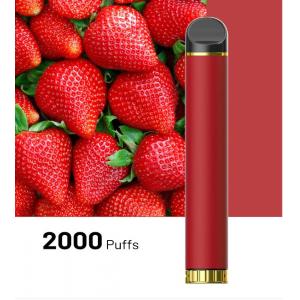 Low Nicotine Vapor Disposable Vape Pen Fruit Flavor 2000 Puffs