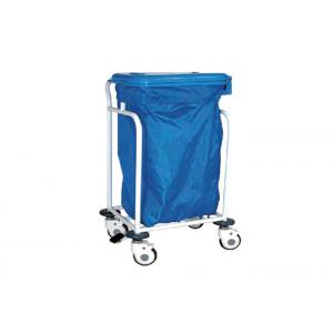China Stainless Steel Hospital Emergency Collecting Cart , Steel Dressing Medical Trolley (ALS-MT15) supplier