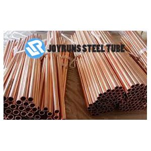 China Copper Nickel Aluminium Brass Tubes ASME SB111 C70600 Seamless Alloy Tube Heat Exchanging supplier