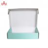 heliotrope color folding corrugated paper shoes box custom Food with print