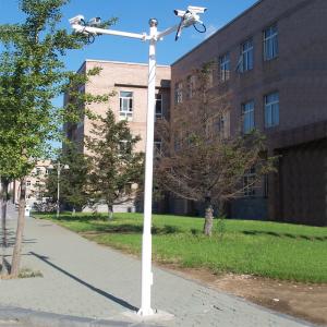 Traffic Monitor Parking CCTV Camera Poles ASTM A36 Grade