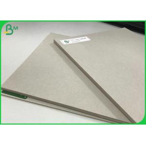 100% Recycled Paper Board Grey Laminated Sheets 1.7mm 2.5mm Pressed Board