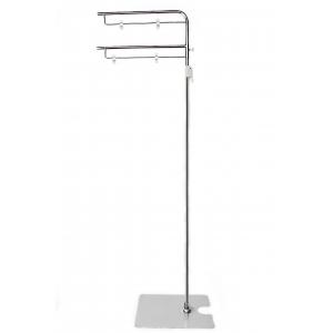 China Metal Base Retail Floor Standing Sign Holders for Poster , 380mm Pole supplier