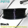 Black PETG Filament for 3D Printing 1.75 / 3.00mm OEM Service Filament