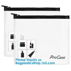Cosmetic/ Makeup/ Toiletry Customized Beach Zipper Clear PVC Cosmetic Bag Travel Toiletry Wash Bath PVC Cosmetic Bag