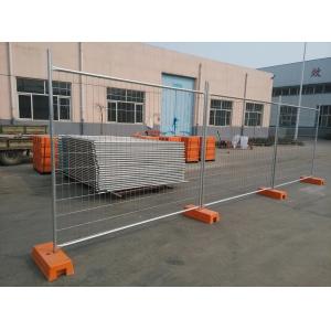 Simple Design Removable Pool Fence , Smooth Surface Temporary Security Gate