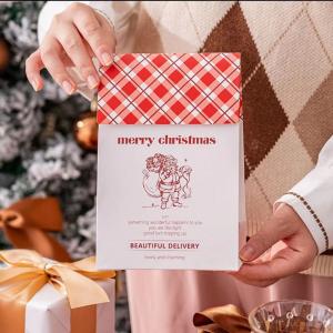 Christmas Independent Packaging Bag Milk Date Coffee Candy Toffee Packaging Box