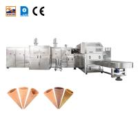 China 33 Plates Stain Steel Ice Cream Cone Machinery Cone Biscuit Making Machine on sale