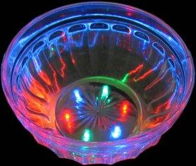 Flashing bowl LL-0505, Flashing Cup with multicolor 6LEDs