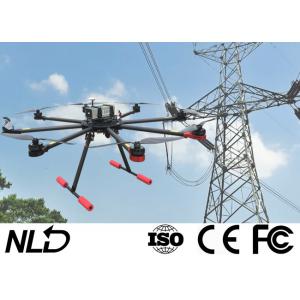 CE UAV DJI NAZA Powerline Drone For Transmission Line Cable Construction