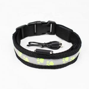 China C903 Factory Price Usb Rechargeable Waterproof Dog Leash with Led Flashlight Collar supplier