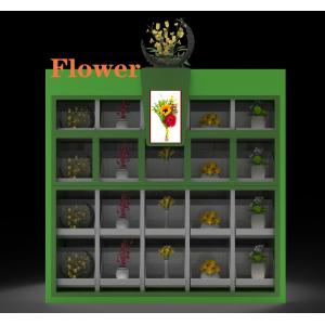 China QR Code Flower Bouquet Vending Machine With Inventory Software supplier