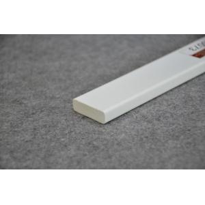 Crown Molding White Plastic Extrusion Profiles For Interior Decoration