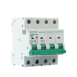 China автоматы защити цепи AC SCB8T-80H 25A MCB мини supplier