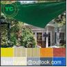 Sun Shade Sail 16.5' foot Triangle Shading Canopy Green Breathable Mesh