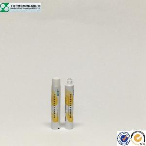 China Collapsible Pain Reliever Ointment Aluminum Laminated Tube 3ml - 170ml supplier