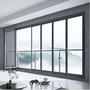 China Aluminum Folding Door with Good Sound Insulation High Quality EPDM And Silicone Sealant for Easy Installation wholesale