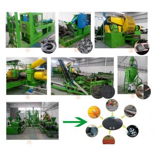 Full Automatic Waste Tire Recycling Line