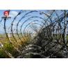 China Seguridad galvanizada resistente del alambre de la hoja de afeitar de la oxidación para el ferrocarril wholesale
