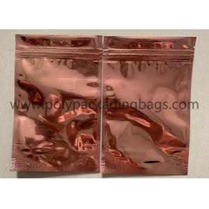 Custom Printed Mylar Ziplock Pouch CBD plastic packaging bags