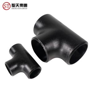China En10242 Pipe Fitting Tee Galvanised Malleable Iron Side Outlet supplier